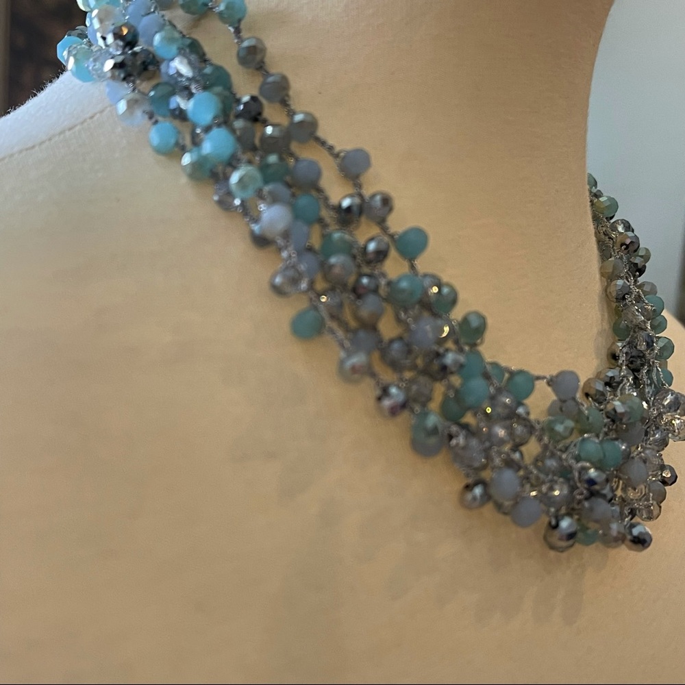 Stella & Ruby Multi-Strand Layered Beaded Necklace - image 4